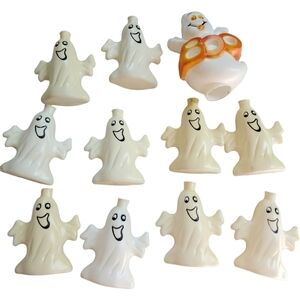 2000s Blow Mold Halloween String Light Ghosts